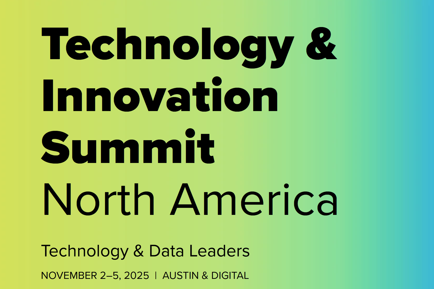 Technology & Innovation Summit North America