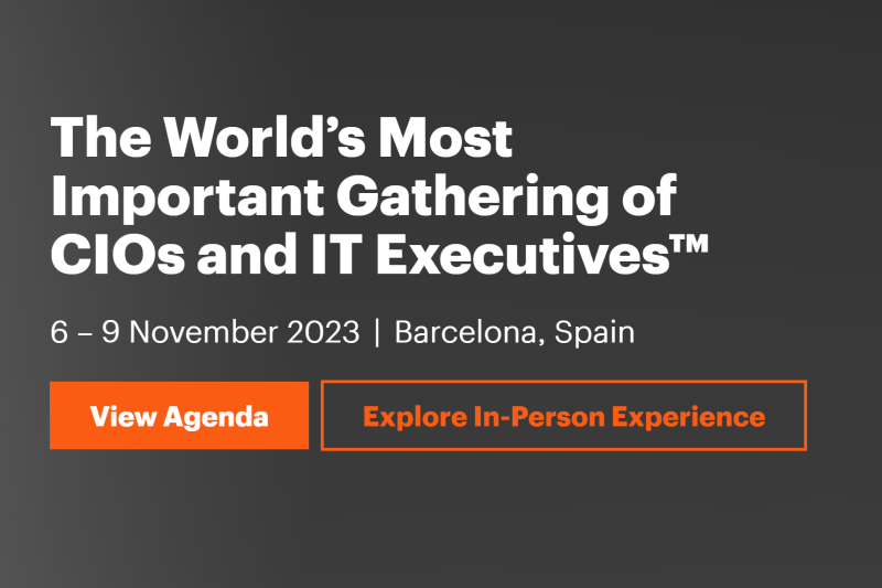 Gartner IT Symposium/Xpo™ , EMEA graphic